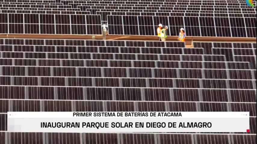 Parque solar en Diego de Almagro