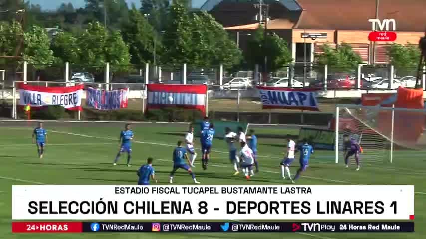 Al estadio fiscal de Linares llegó Selección Chilena Sub23