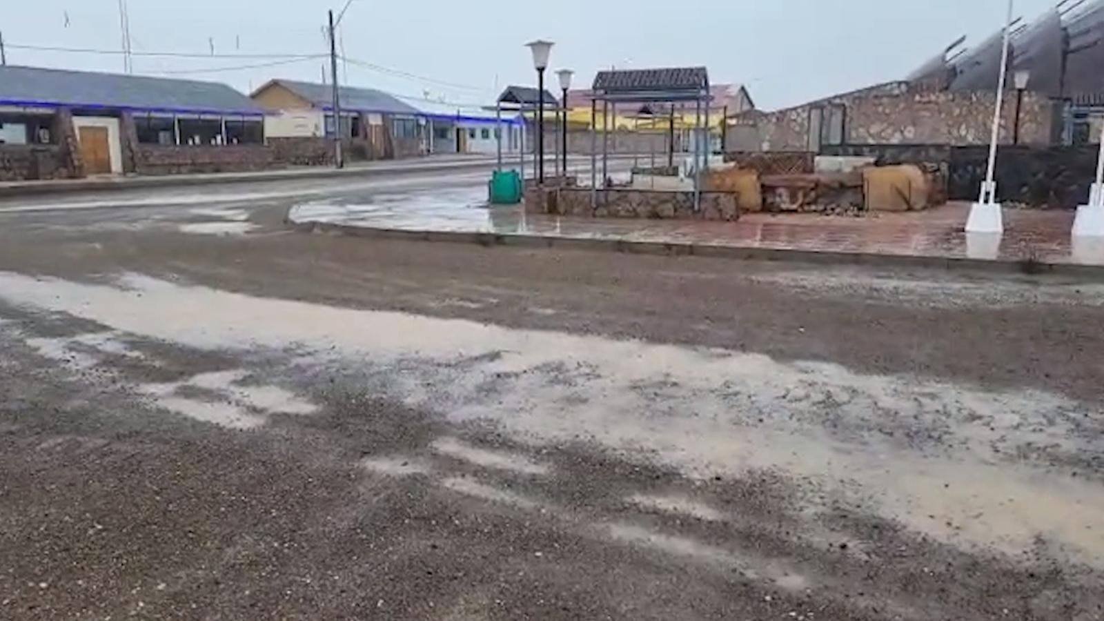 Intensas precipitaciones y tormentas eléctricas en la zona interior