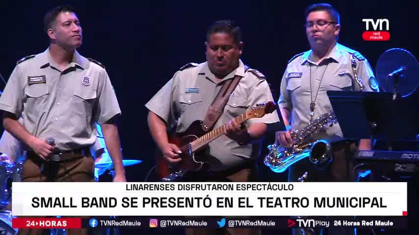 Músicos de Carabineros recorrió tres comunas