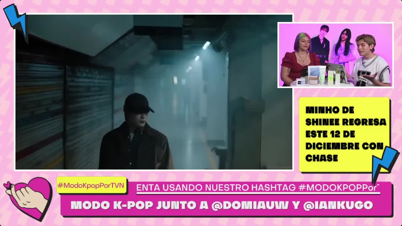 "Chingus! Activa el MODO  K-POP por TVN y actualizate junto a nosotros 🇰🇷"