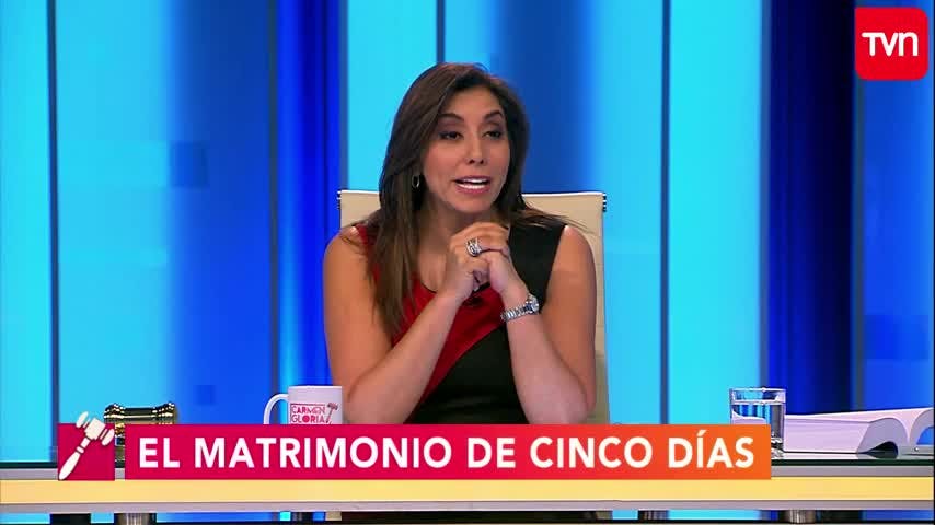 El matrimonio de cinco días | Carmen Gloria a tu servicio 