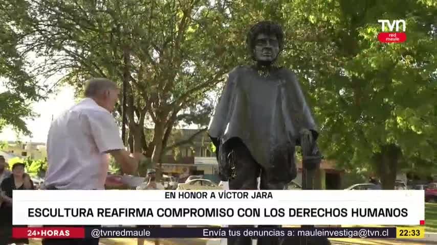 Escultura reafirma respeto por Derechos Humanos