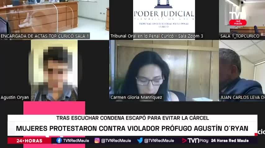 Con protesta: Exigen captura de Agustín O'Ryan Soler