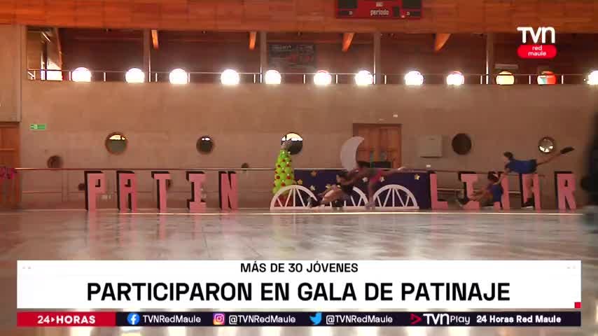 Gala de patín realizó club de Linares