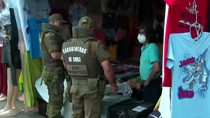 Intensifican fiscalizaciones en sector de la feria de las pulgas en vísperas de navidad