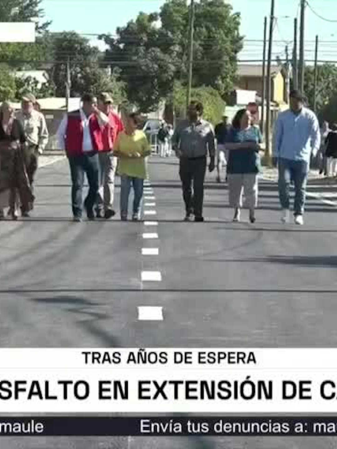 Inauguran asfalto en Linares