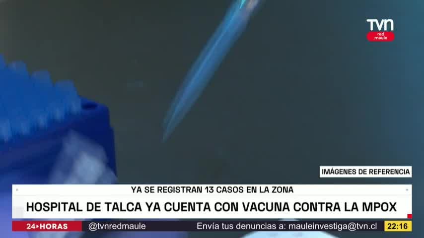 Hospital de Talca cuenta con vacuna contra la MPox