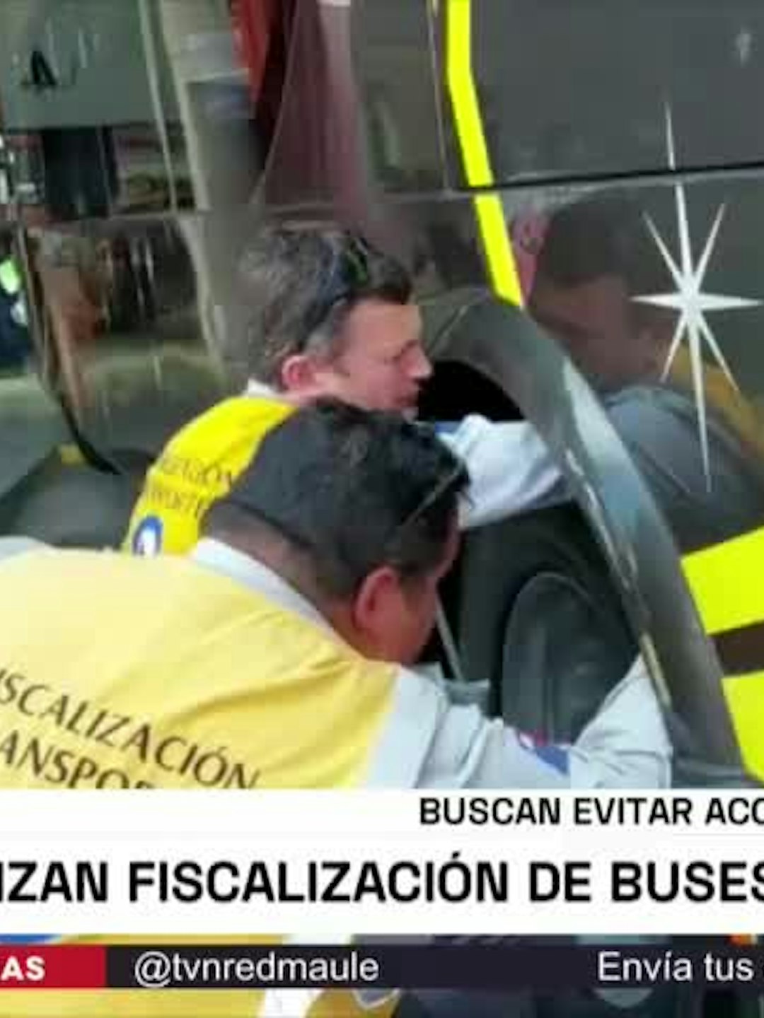 Fiscalizan buses previo a Navidad