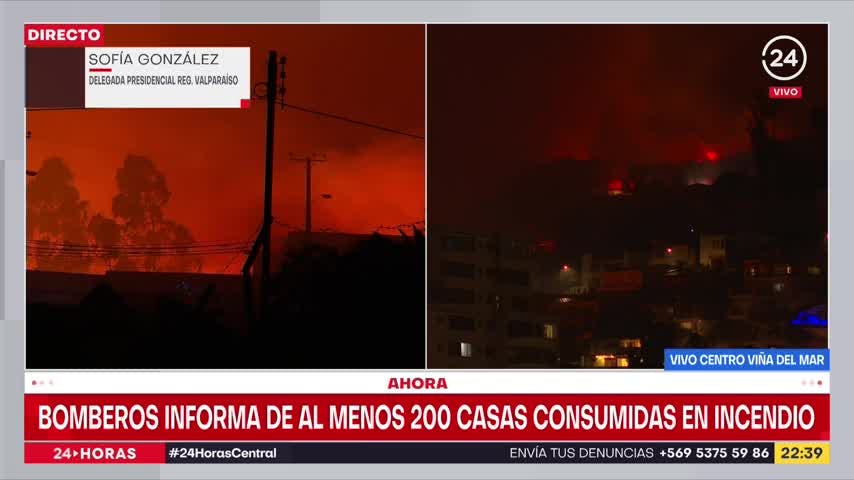 Delegada presidencial de Valparaíso confirma tres albergues ante emergencia en Viña del Mar