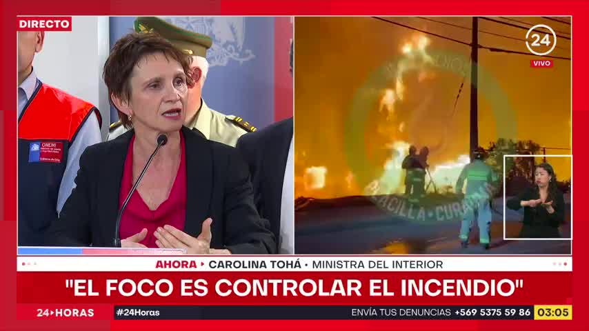 Tohá asegura que la prioridad es controlar y evitar propagación
