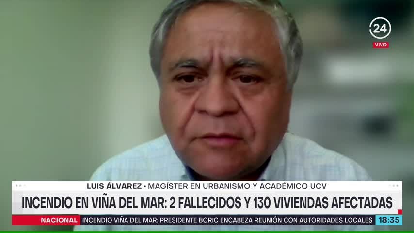 Magíster en urbanismo por incendios: Los cortafuegos no cumplieron ninguna función