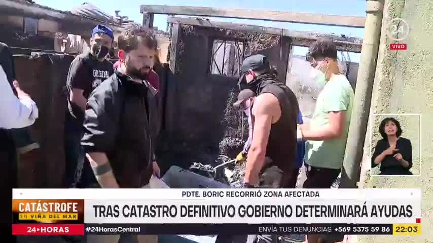 Tras catastro definitivo Gobierno determinará ayudas
