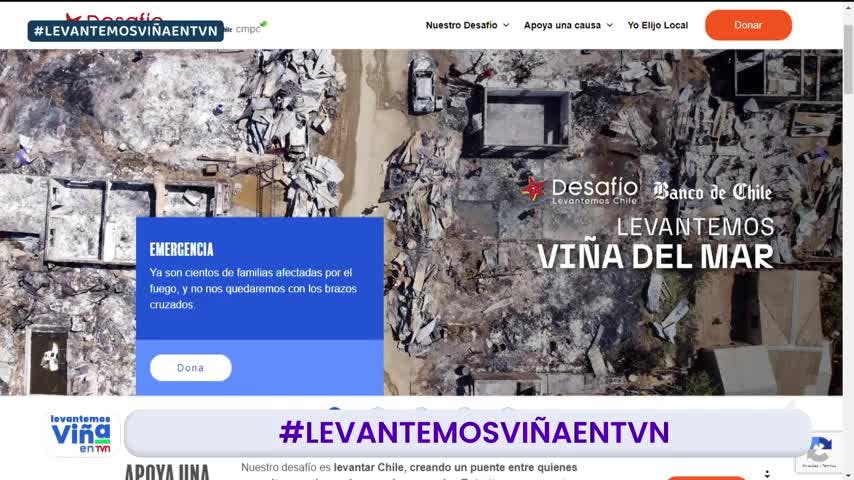 Incendio en Viña del Mar:  ¿cómo se puede donar para ayudar a las familias afectadas?