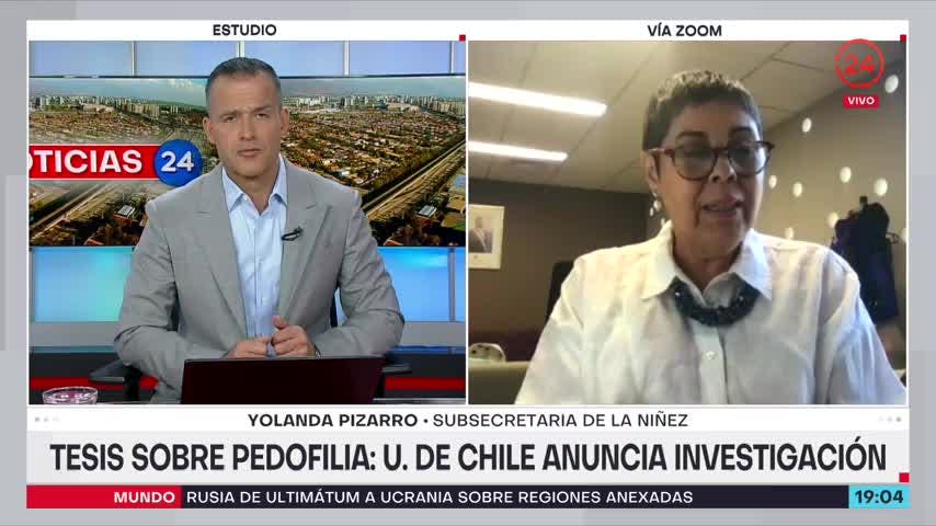 Subsecretaria Pizarro se refirió a las polémicas tesis de la U. de Chile sobre pedofilia