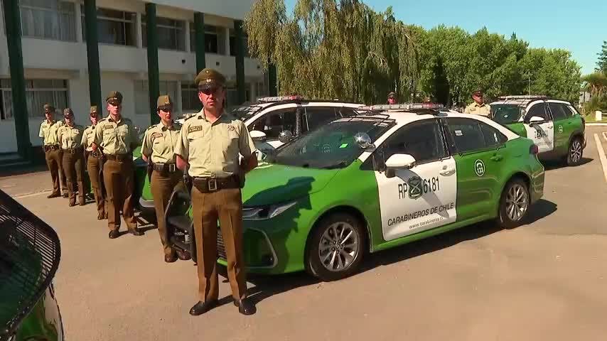 Carabineros del Biobío sumó 23 vehículos nuevos