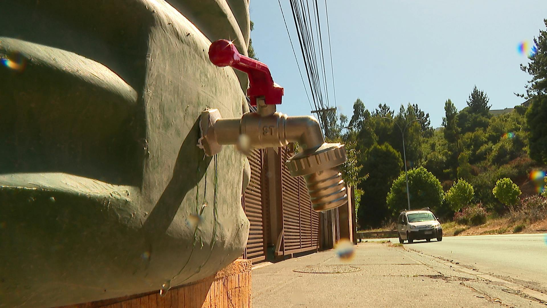 Reponen suministro de agua en San Pedro de la Paz