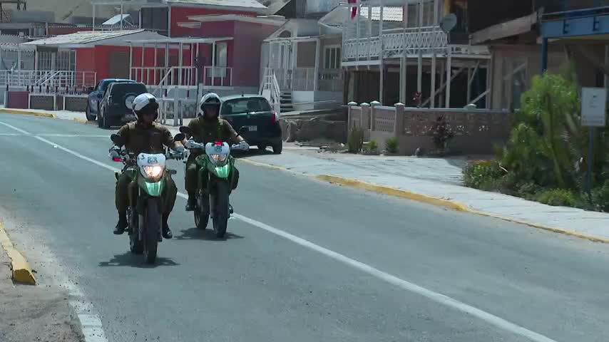 Carabineros instala cuarteles temporales para resguardar a veraneantes en Hornitos y Juan López