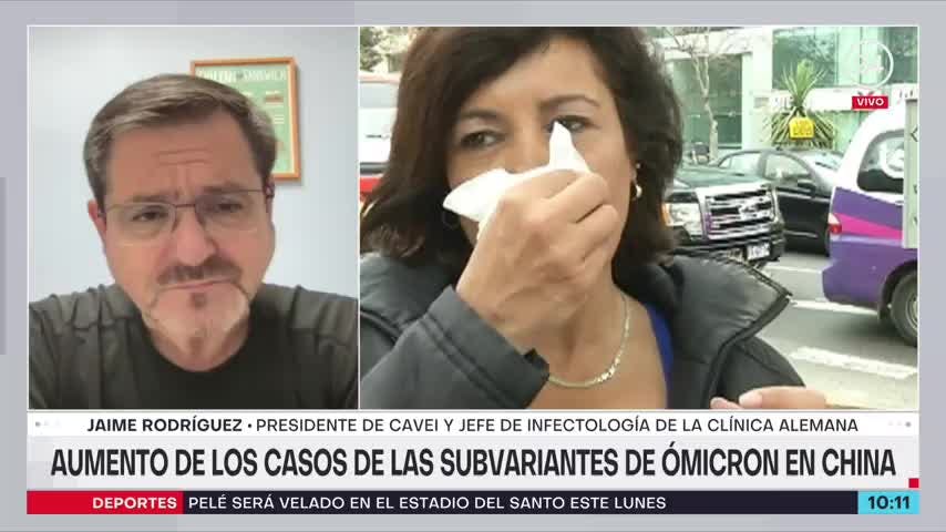 Doctor Jaime Rodríguez: El 2023 vamos a tener problemas con el COVID y con otras enfermedades