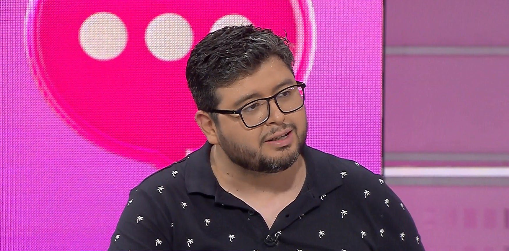 El comediante Luis Slimming visita el Hoy se Habla