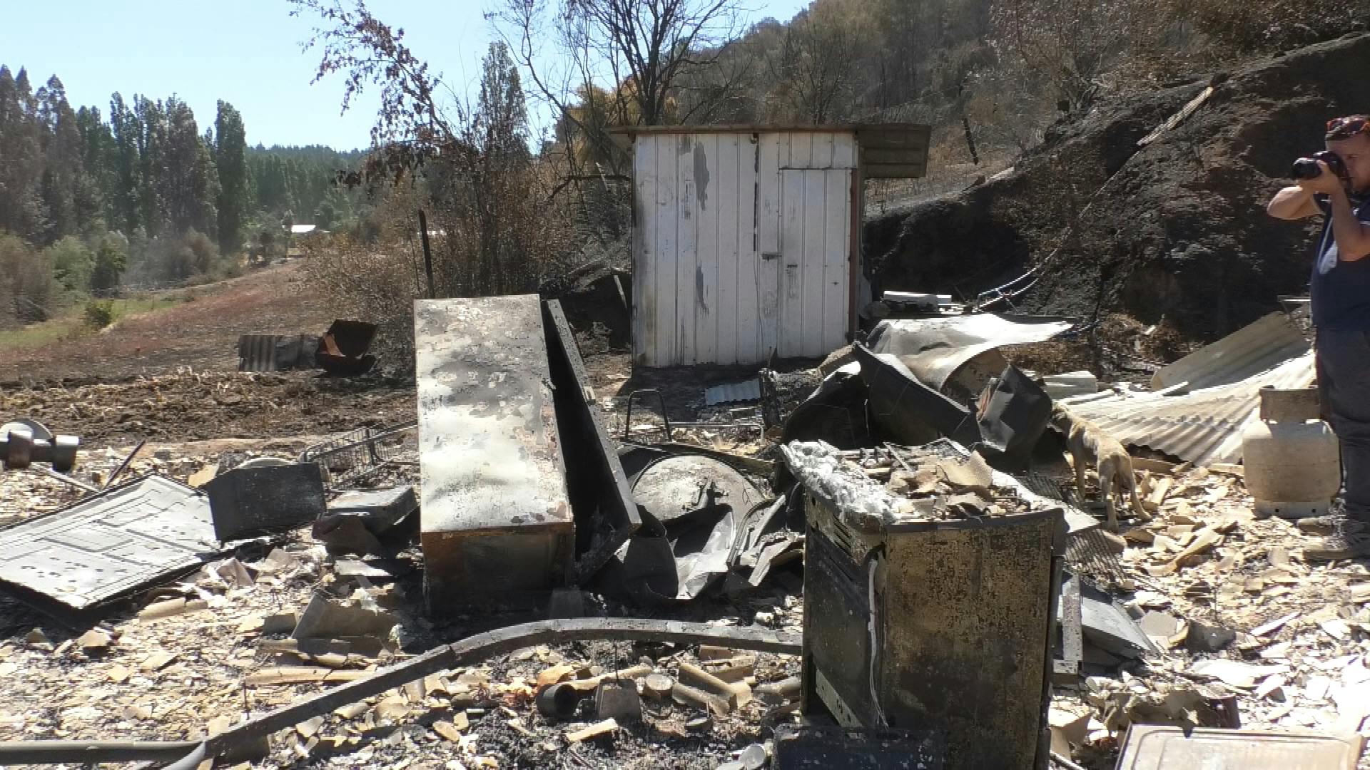 Centenar de campesinos piden cosechas en incendio