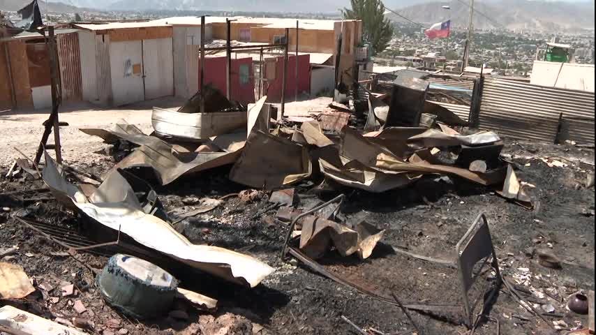 Campaña por incendio