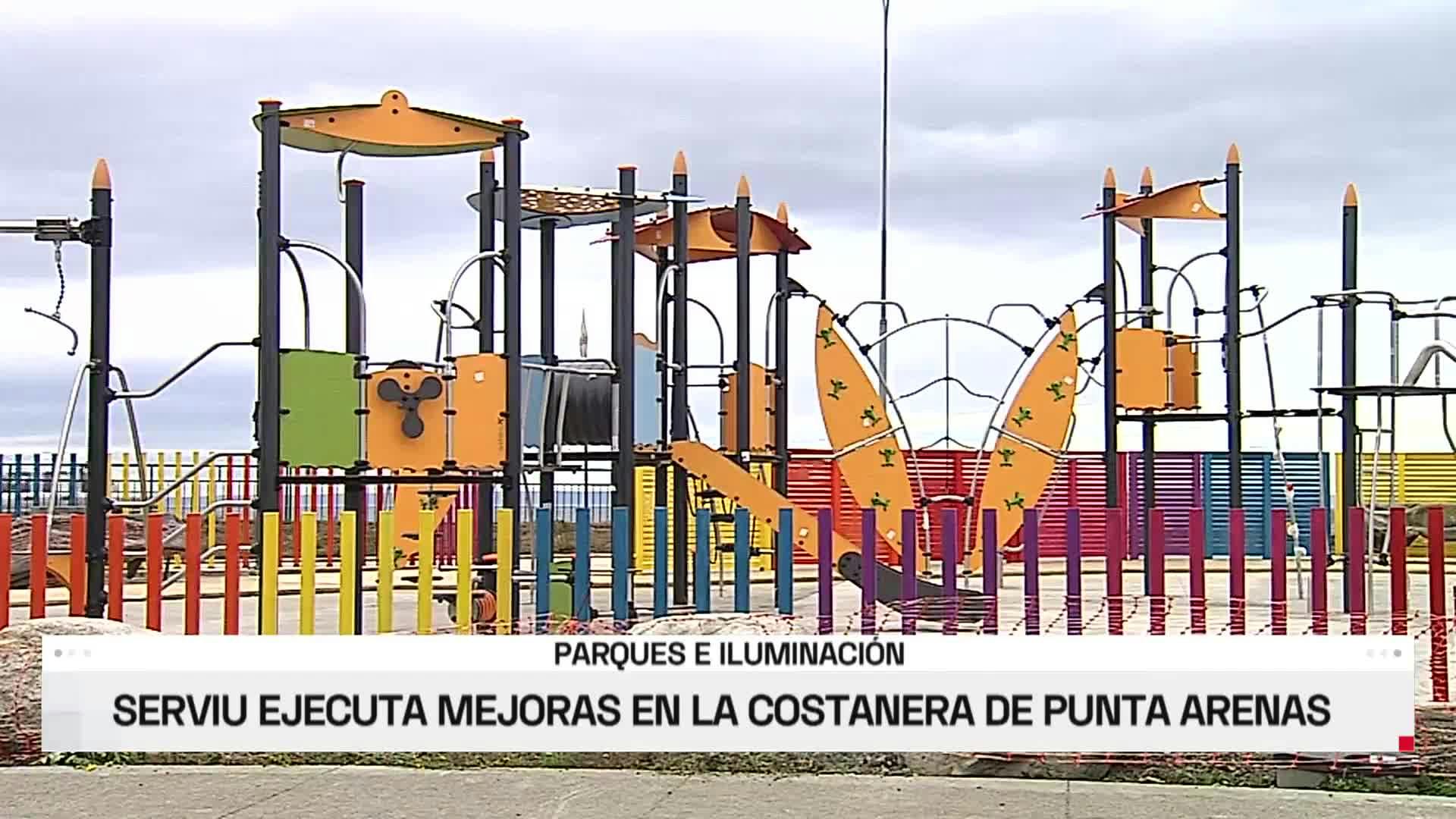 SERVIU EJECUTA MEJORAS EN LA COSTANERA DE PUNTA ARENAS