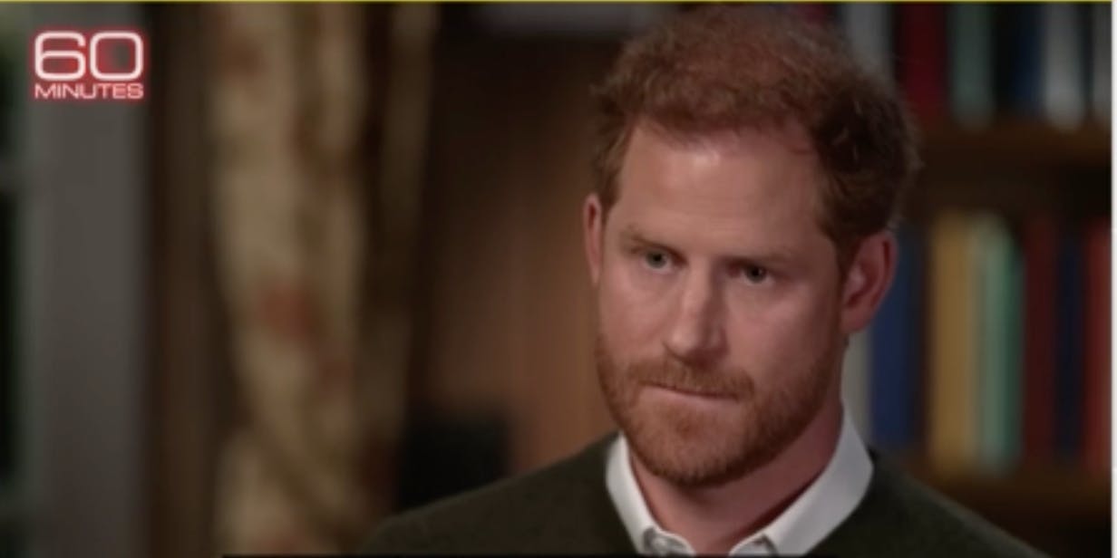 Exclusivo por TVN: No te pierdas la reveladora entrevista del príncipe Harry a la CBS