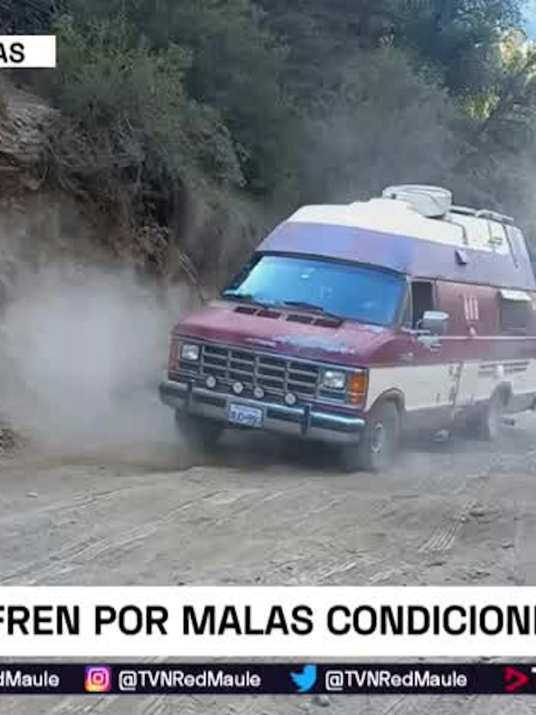 Exigen reparar camino al Radal Siete Tazas