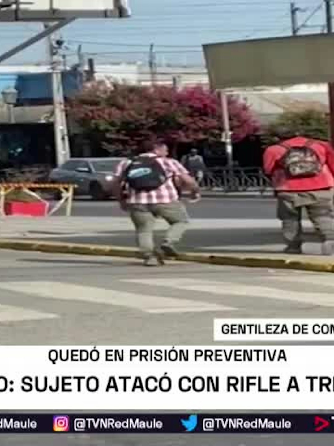 En pleno centro: Sujeto disparó a tres transeúntes