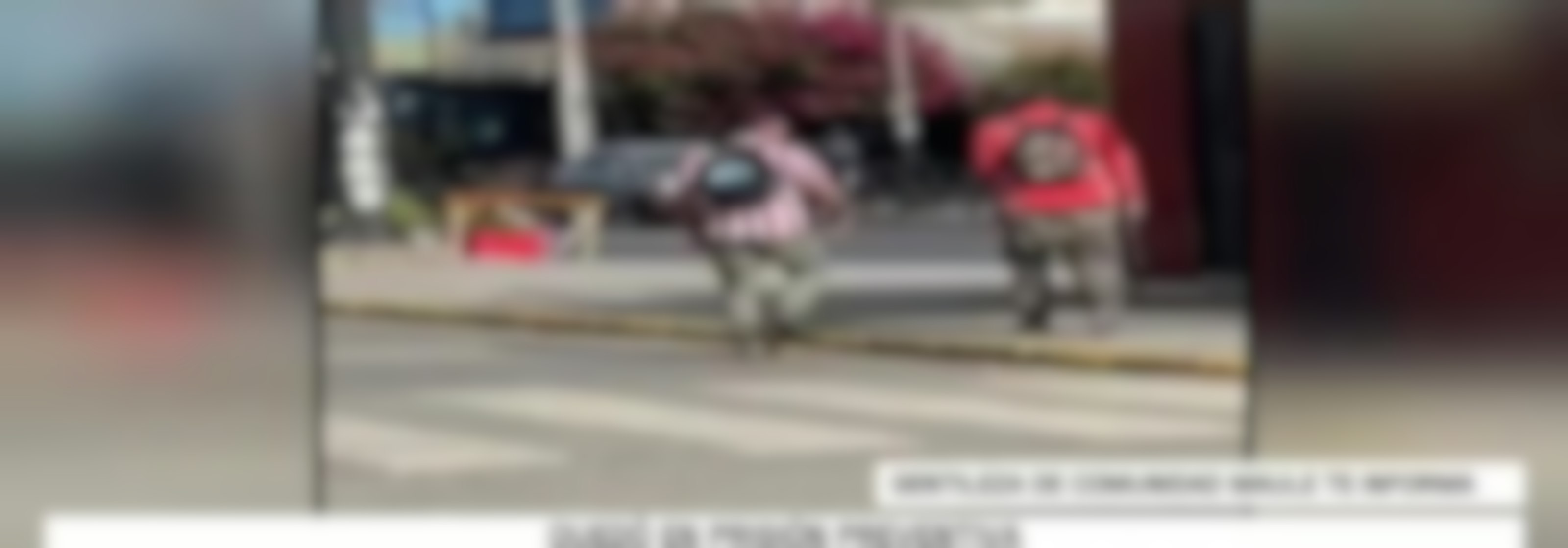 En pleno centro: Sujeto disparó a tres transeúntes