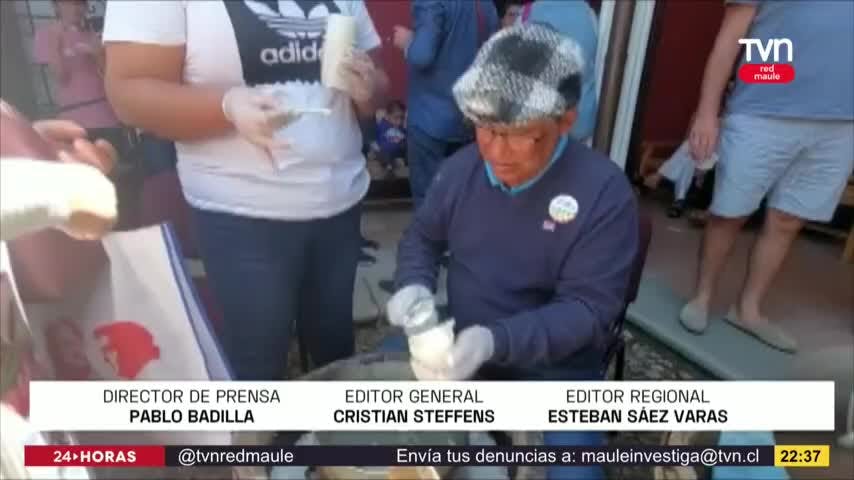 Museo O'higginiano con la tradición del helado de nieve de Vilches