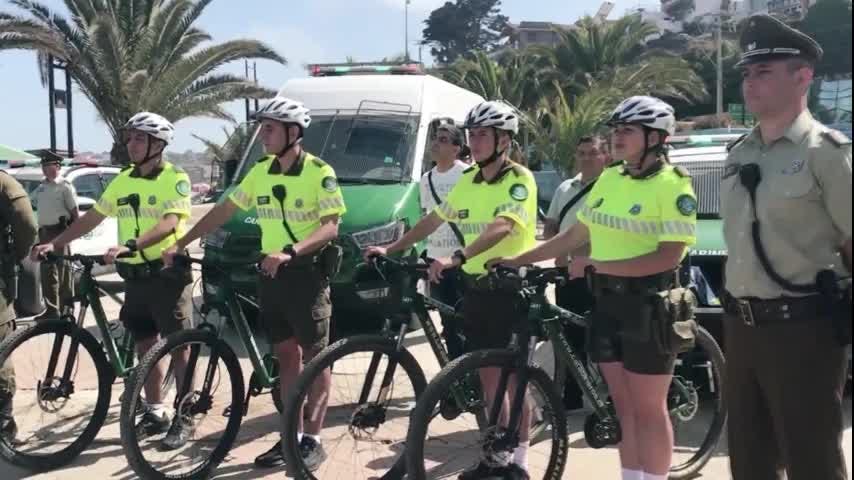 178 funcionarios de carabineros reforzarán a la región en el marco de la campaña verano seguro 2023