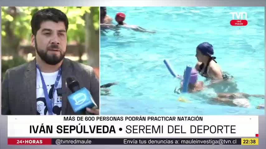 Más de 600 personas podrán practicar natación