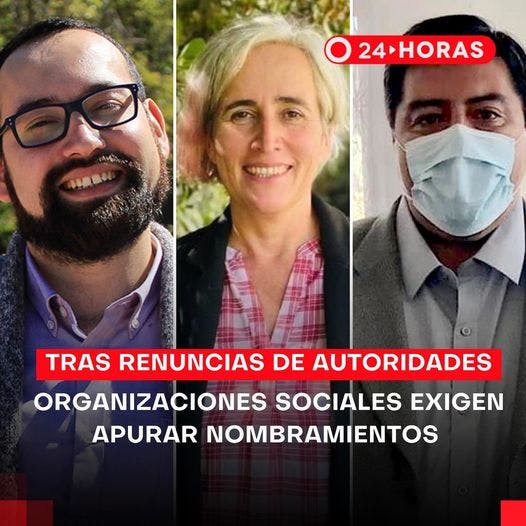 Organizaciones sociales exigen apurar nombramientos