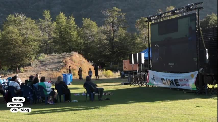 Cine al Aire Libre en el Valle Las Trancas: La emoción de los vecinos en la exhibición de "Gaucho americano"