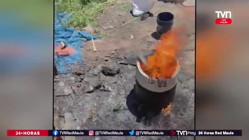 Vecinos denuncian constantes quemas en un galpón