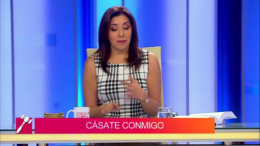 Cásate conmigo | Carmen Gloria a tu servicio  