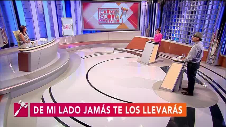 De mi lado jamás te los llegarías | Carmen Gloria a tu servicio  