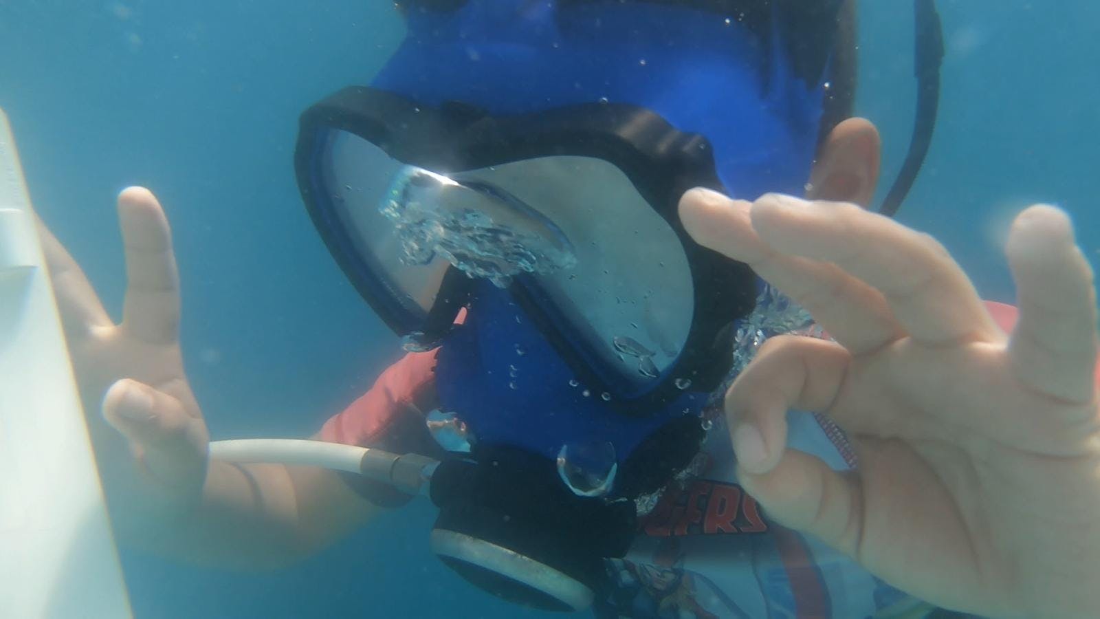 Fundación imparte talleres gratuitos de buceo inclusivo