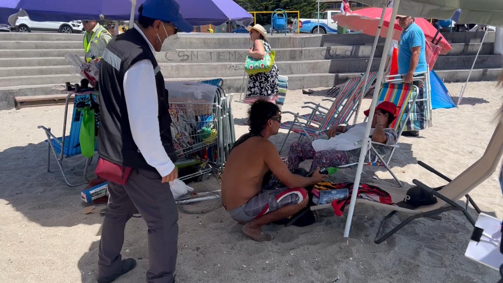 El municipio cursa la primera multa por escuchar música con parlantes en una playa de Antofagasta