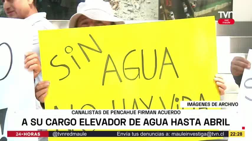 MOP firma acuerdo con canalistas