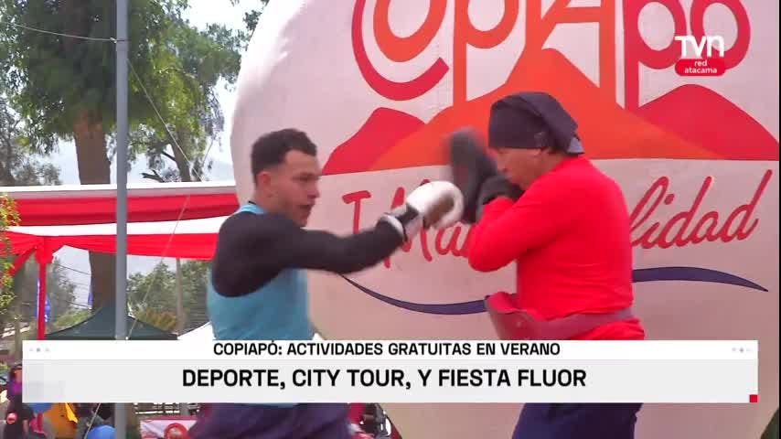 Distintos panoramas gratuitos en Copiapó