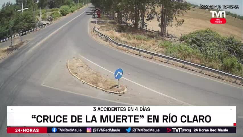 Tres accidentes en cuatro días en denominado cruce de la muerte