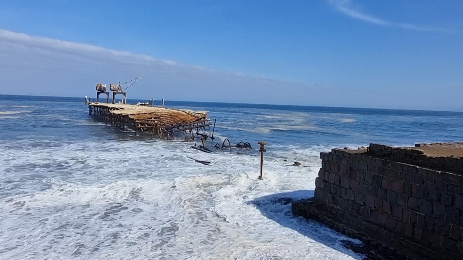 Continúa fenómeno de marejadas en la región