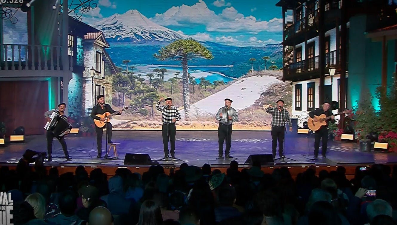 Competencia folclórica: mira la presentación de Voces de Aysén con Donde vive el agua