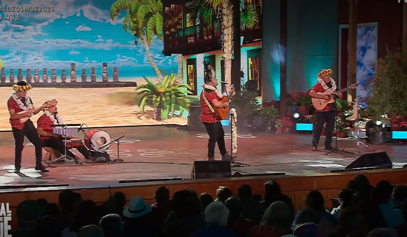 Competencia folclórica: mira la presentación de Mai Hiva con Hola Rapa Nui