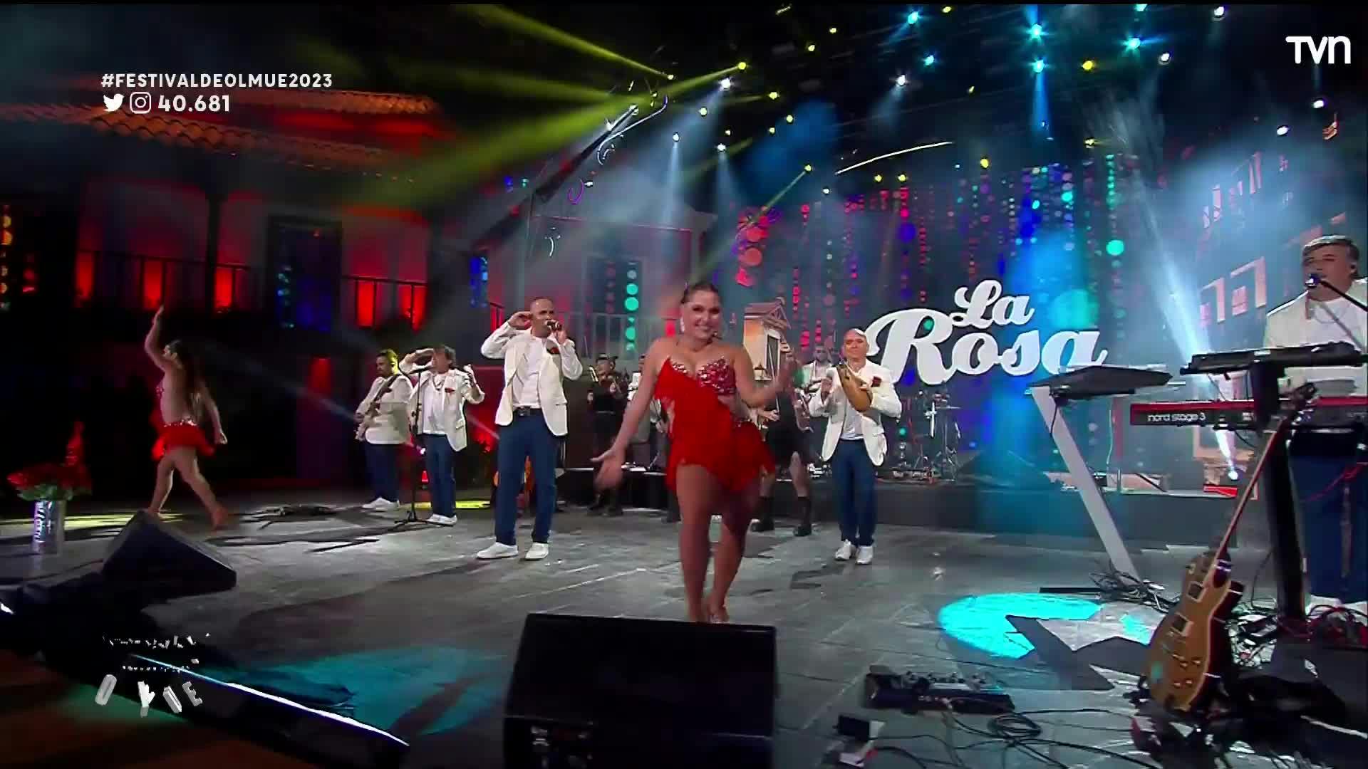¡Lo mejor de la cumbia! Así fue el show de La Rosa y Grupo Red