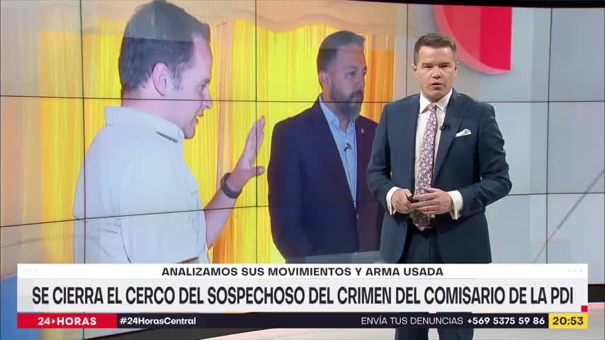Se cierra el cerco del sospechoso del crimen del comisario de la PDI