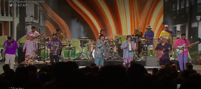 ¡Pero qué fiesta! La sorprendente y movida presentación de La Combo Tortuga